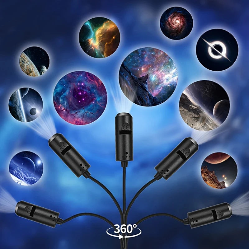 Galaxy Star Projector Night Light