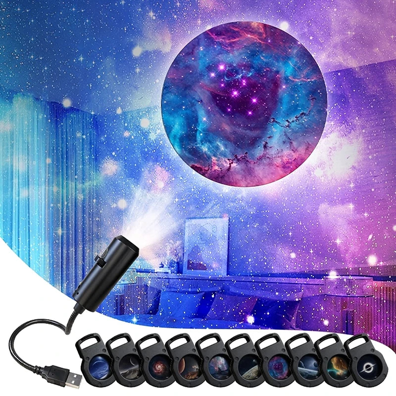Galaxy Star Projector Night Light
